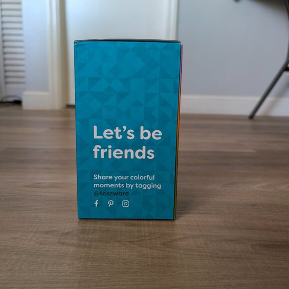 NIB Tossware Reserve 8oz Stemless Martini Glass - Picture 6 of 8